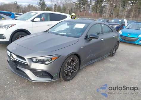 2023 Mercedes-Benz Amg Cla 35 4Matic из США, поврежденный, VIN W1K5J5BB7PN398809